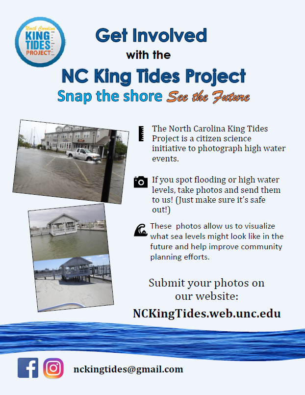 Flyers and Graphics North Carolina King Tides Project